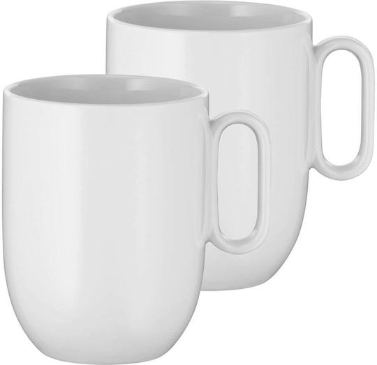 WMF Κούπα από Πορσελάνη Λευκή 380ml 2τμχ