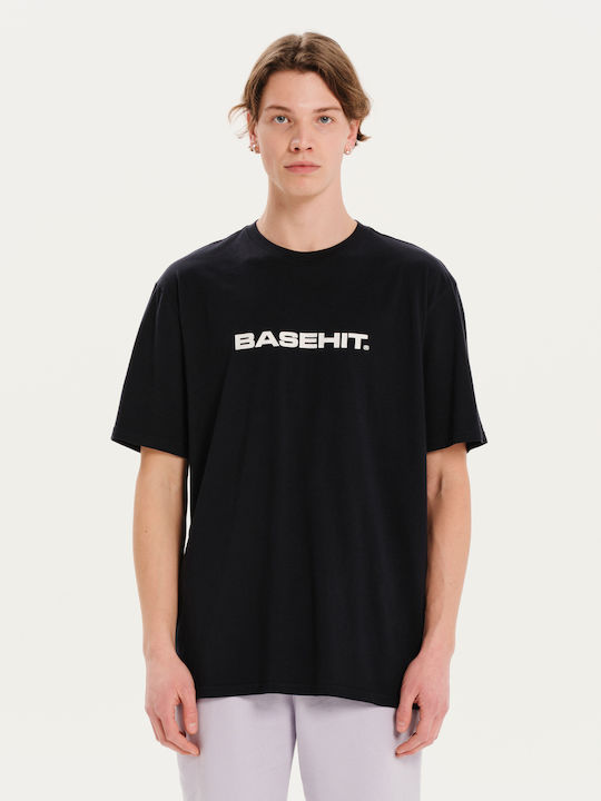 Basehit T-shirt Navy Μπλε