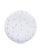 Excellent Houseware Plate Desert Ceramic White with Diameter 26.5cm