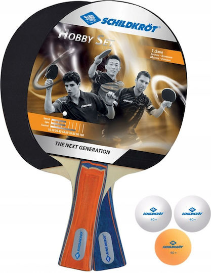 Donic Schildkröt Hobby Tischtennisschläger 4-in-1 Set