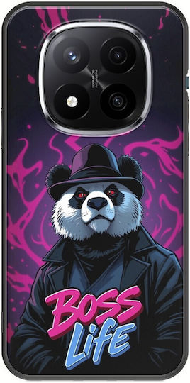 Boss Life Panda Xiaomi Poco X7 5g Black Tpu Μαύρη Σιλικόνη