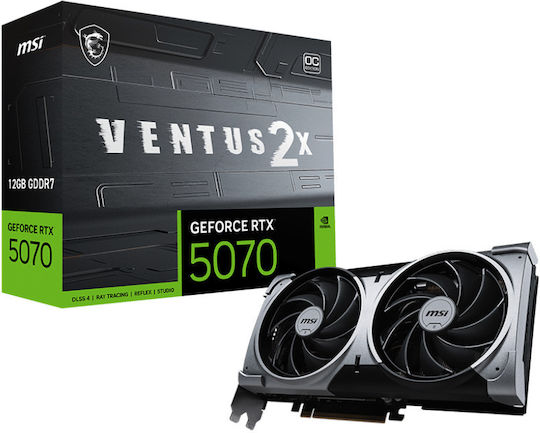 MSI GeForce RTX 5070 12GB GDDR7 Ventus 2X OC Видеокарта