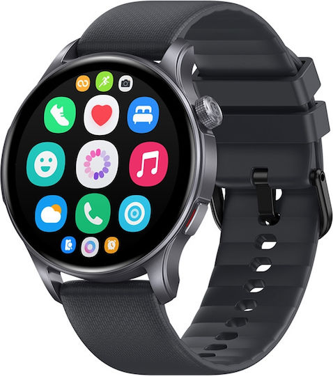 Zeblaze Btalk 3 GPS 45mm Smartwatch mit Pulsmesser (Gray)