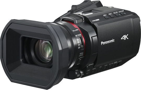 Panasonic Βιντεοκάμερα HC-X1200E @ 60fps Αισθητήρας CMOS Αποθήκευση σε Κάρτα Μνήμης με Οθόνη 3.5" και HDMI