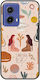 Mystic Universe Motorola Moto G85 5G Black TPU Black Silicone
