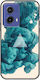 Explosion Motorola Moto G85 5G Schwarzes TPU Schwarzes Silikon