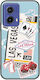 Ticket To Las Vegas Motorola Moto G85 5g Black TPU Black Silicone