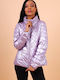 Women's Lifestyle Jacket for Spring or Autumn Lilacc