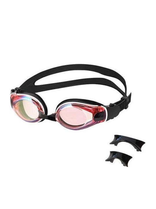 Nils Swimming Goggles Adults with Anti-fog Lenses Black