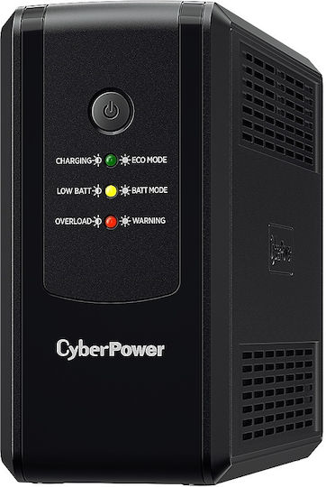 CyberPower UT1050EG UK UPS Line-Interactive 800VA 400W with 3 Schuko Power Plugs