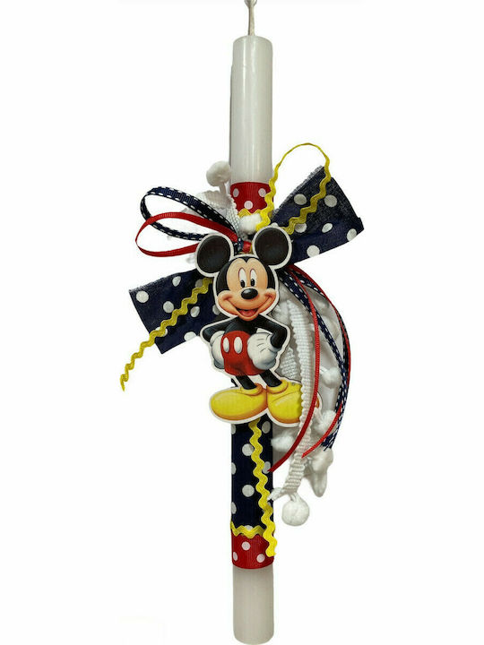 Χειροποίητη Λαμπάδα Αγοράκι Ξύλινο Mickey Mouse Μαγνητάκι Λευκό Αρωματικό Κερί Ύψος Κεριού 30 Εκ Αποστέλλεται Συσκευασία Δώρου Χειροποίητη Λαμπάδα Αγοράκι Ξύλινο Mickey Mouse Μαγνητάκι Λευκό Αρωματικό Κερί Ύψος Κεριού 30 Εκ Αποστέλλεται Συσκευασία Δώρου