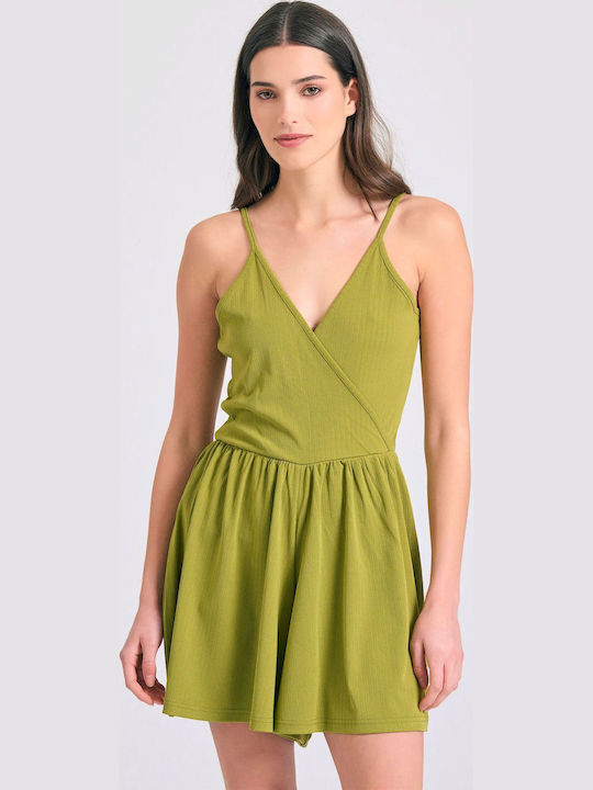 Funky Buddha Women's One-piece Shorts Avocado