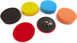 Polierschwamm-Set 6 Stück 180mm M14 Hbm Polierschwamm-Set 6 Stück 180mm M14 Hbm