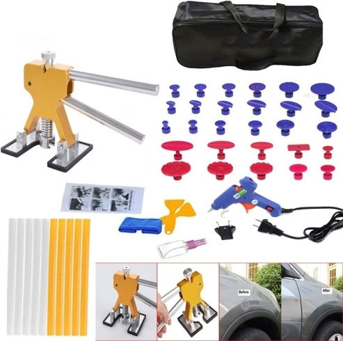 Kit Επιδιόρθωσης για Βαθουλώματα Αυτοκινήτου Κόκκινο 28τμχ