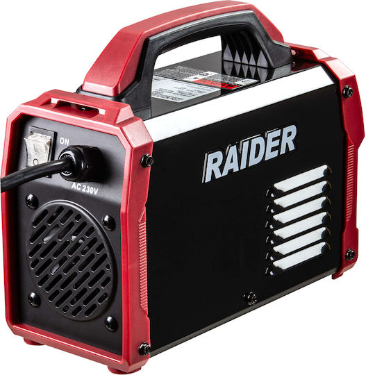 Raider Ηλεκτροκόλληση Inverter MMA με Μέγιστο Ρεύμα Συγκόλλησης 180A