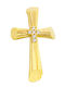 Psomas Women's Gold Cross 14K