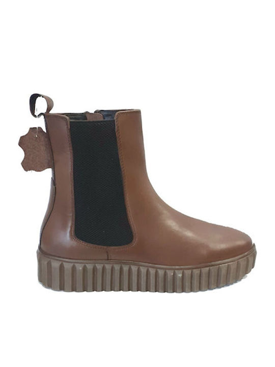 Catwalk Μποτάκια Καφέ