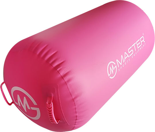 Masterjump Inflatable Gym Roller 100 X 60 Cm Pink