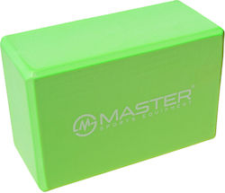 Master Йога блок в Зелен цвят