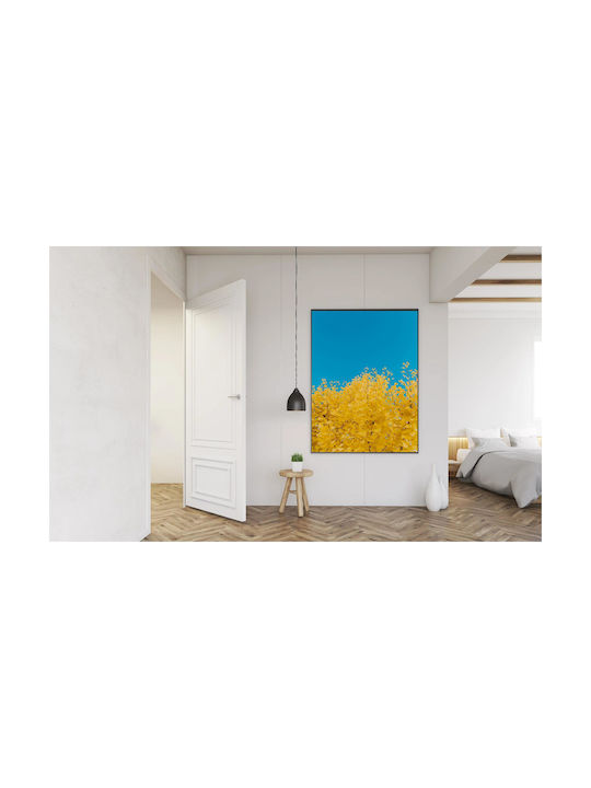 Painting Golden Tree Blue Sky 80x120