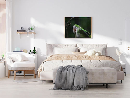 Pair Parrots In Nature Painting 90x60