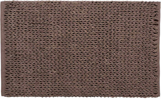 Silk Fashion Χαλί Ορθογώνιο Βαμβακερό Μπεζ 65x130cm
