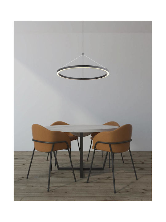Globo Lighting Κρεμαστό Φωτιστικό Μαύρο