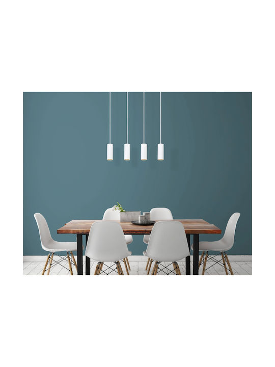 Globo Lighting Κρεμαστό Φωτιστικό Λευκό