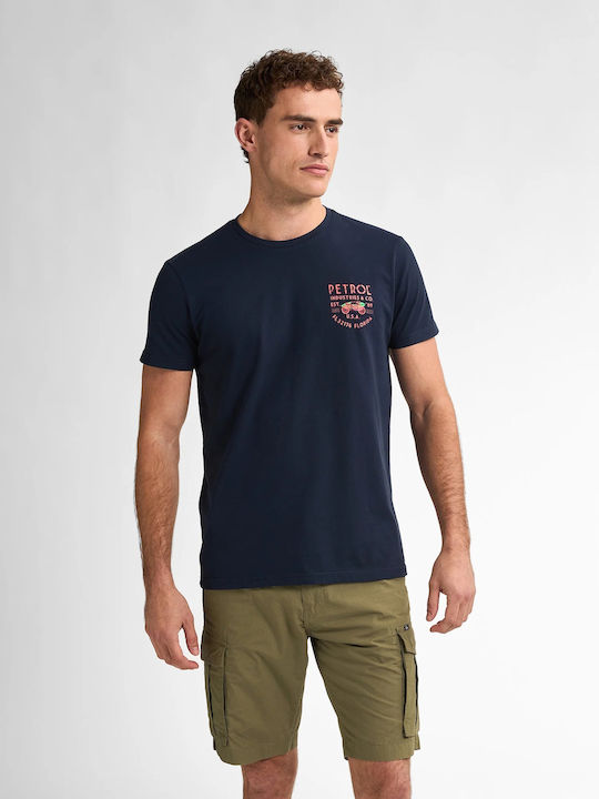 Petrol Industries T-Shirt Navy Blue