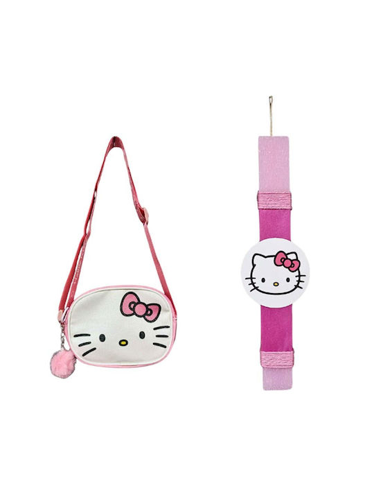 Handgemachte Duftkerze Mädchen Schultertasche Hello Kitty Weiß