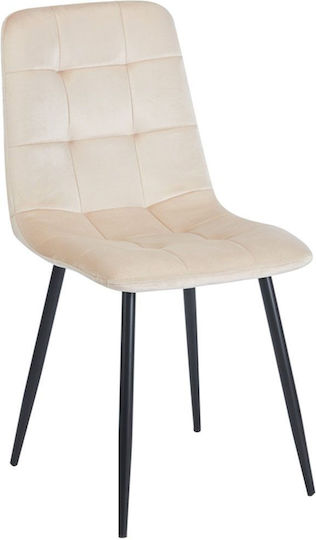 Καρέκλα Τραπεζαρίας Oscar 46x56x87εκ. Beige Καρέκλα Τραπεζαρίας Oscar 46x56x87εκ. Beige