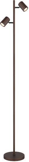 Globo Lighting Floor Lamp Brown