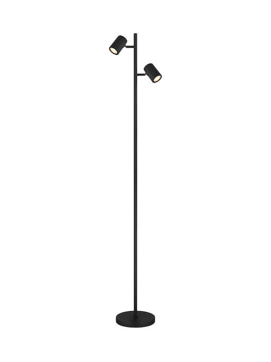 Globo Lighting Φωτιστικό Δαπέδου Μαύρο