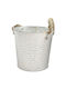HOMie Planter Metal White 18x18x17cm.