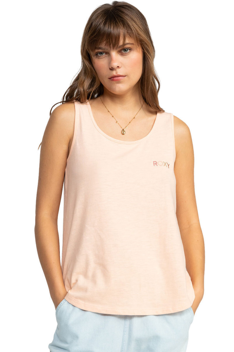 Roxy Saturdaze Bluza Damă Fără Mâneci Peach Parfait ERJZT05732