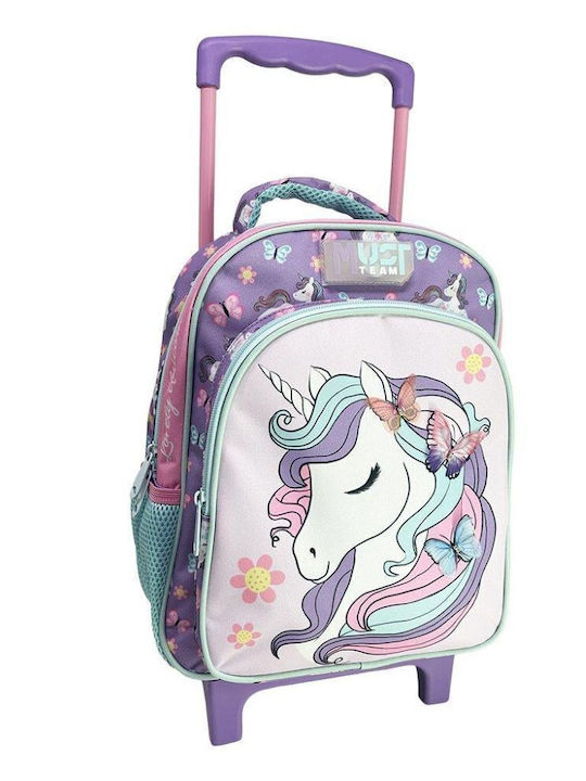 Trolley-Tasche für Vorschule Muss Niedlicher Einhorn 2 Fächer 000586290
