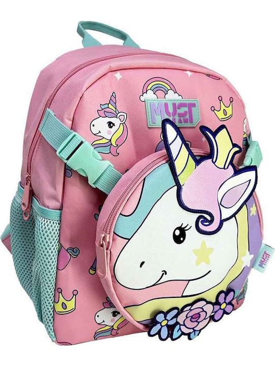 Σακίδιο Nηπιαγωγείου Aποσπώμενο Tσαντάκι Lovely Unicorn Must