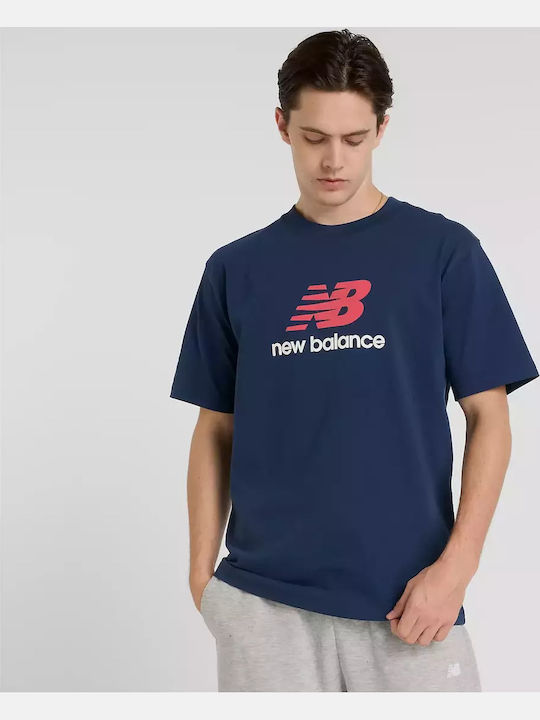 New Balance Athletics Logo T-shirt Blue
