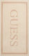 Guess Beach Towel Cotton Beige 100x180cm.