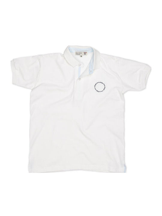 Παιδικό Polo Κοντομάνικο Λευκή