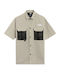 Short-sleeved Shirt Clay Grey