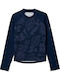 Kids' Shirt Long Sleeve Navy Blue