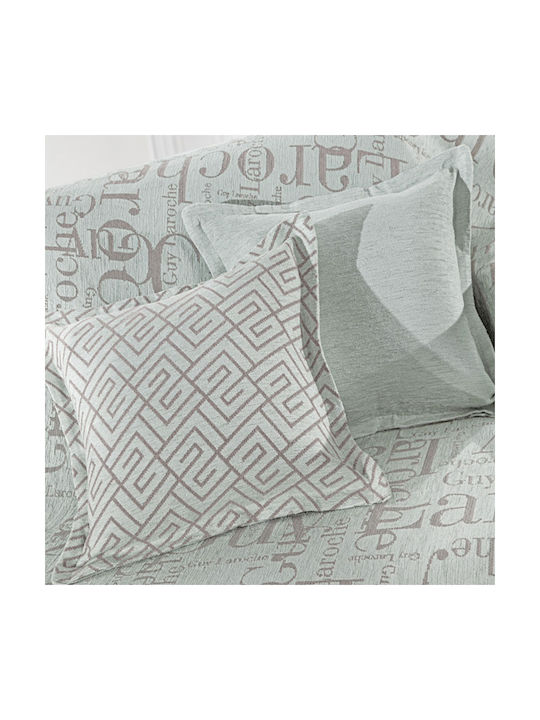 Guy Laroche Decorative Pillow Case Stamp From 100% Cotton Mint 50x50cm