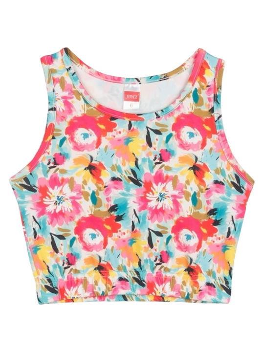 Joyce Kinderoberteile Crop Top Ärmelloses Rosa ...