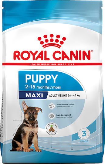 Royal Canin Maxi Puppy 3kg Dry Food for Large Breed Puppies with Poultry, Rice and Pork