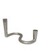 InTheBox Calan Suport pentru lumânare Aluminiu în culoarea Argintiu 24x16x13buc 1buc