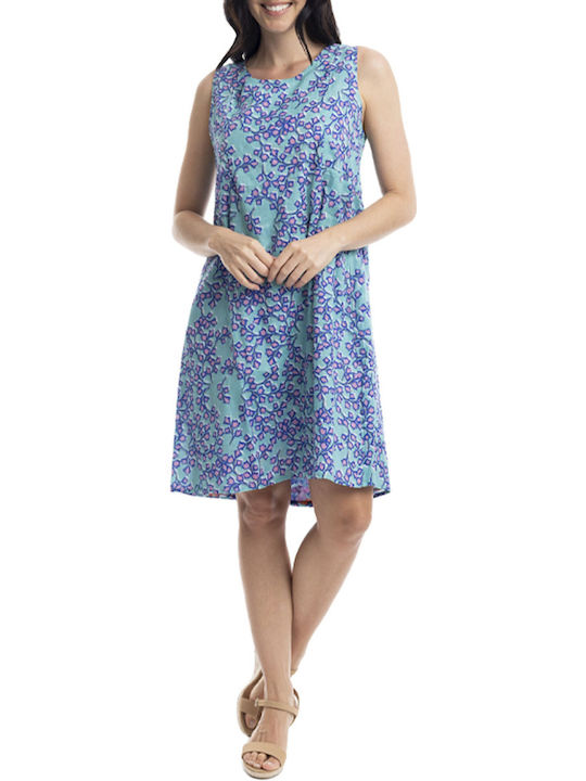 Orientique Rochie All Day Albastru Deschis