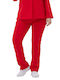 Dama Tesatura Pantaloni Red