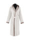Guy Laroche Monogram Bathrobe with Hood Perla