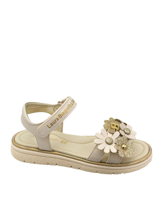 Kinder Sandalen Anatomisch Gold